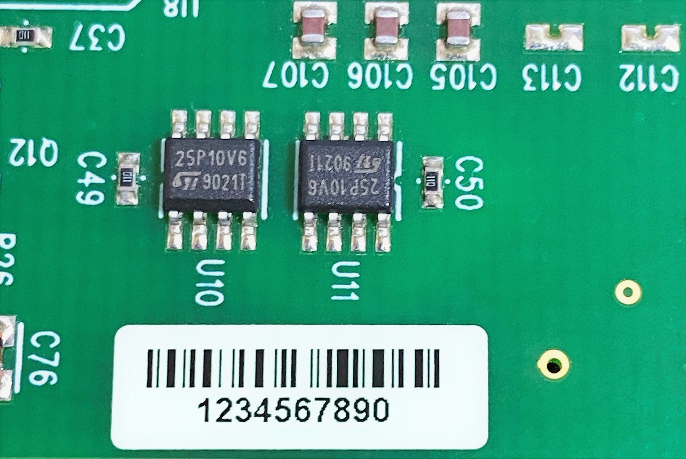 PCB_Serial_Code128 PCB Barcode Label