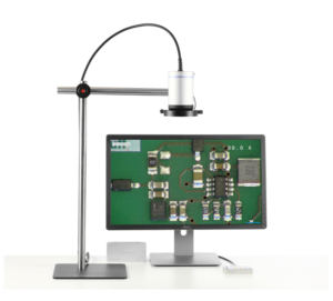Extended Working Height PCB Inspection Microscope