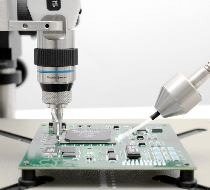 Under BGA Optical Inspection - Link Hamson