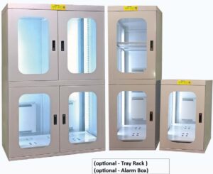 Dry Storage Cabinet with LED Lighting