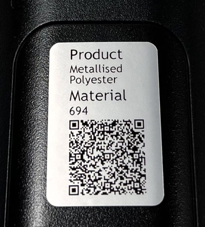 Gloss Metallised Polyester Rating Labels Link Hamson