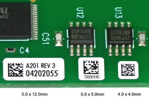 Gloss White Polyimide for PCB labels