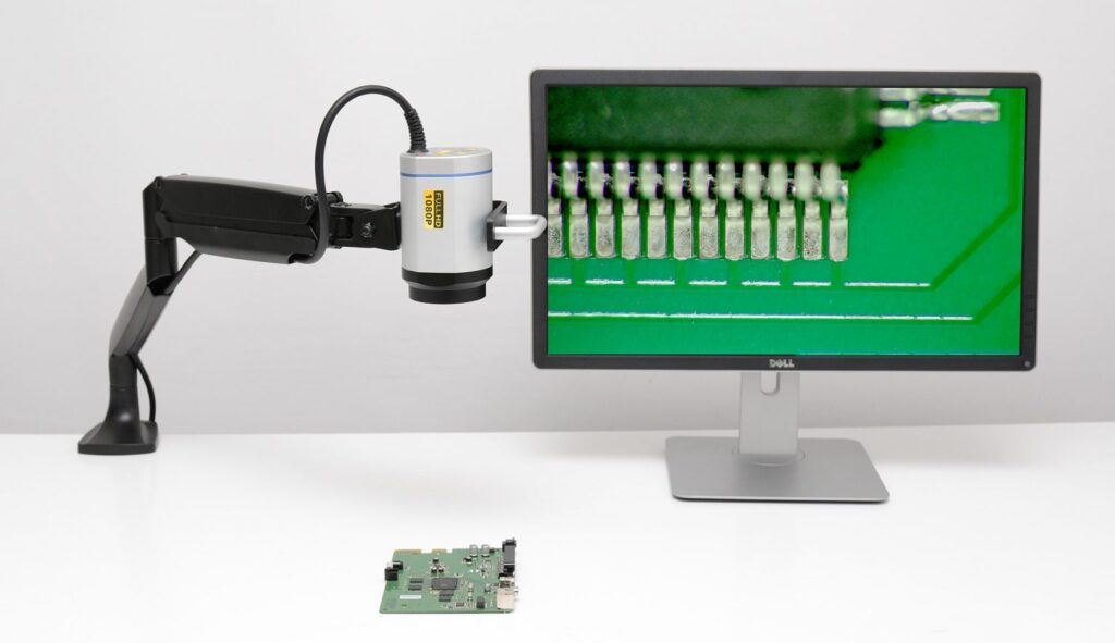 Digital Microscope for Electronics Inspection & Soldering F40s - Link ...