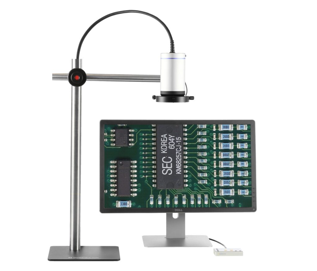 Inspectis digital microscope and PCB inspection system