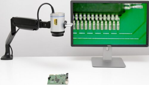 Digital Microscope for In-line SMT Electronics Inspection